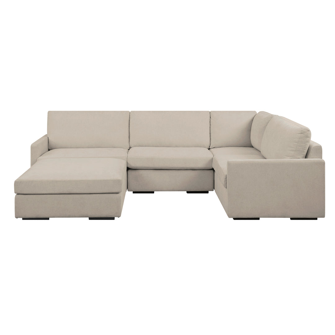 Uttermost Refuge Sand Left Arm Facing Sofa