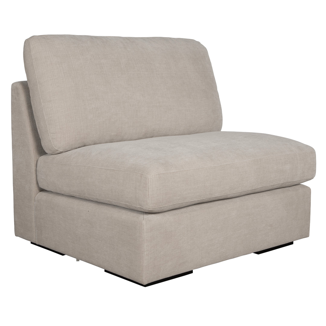 Uttermost Refuge Armless Sand Sofa