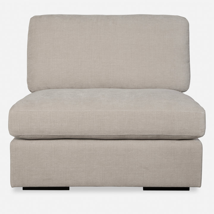 Uttermost Refuge Armless Sand Sofa