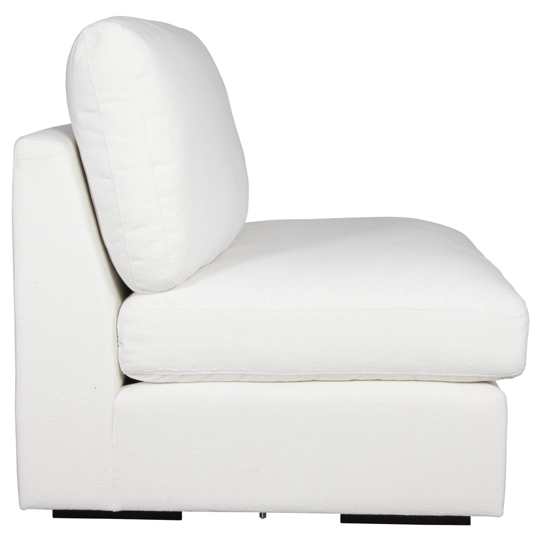 Uttermost Refuge Armless Arctic White Sofa