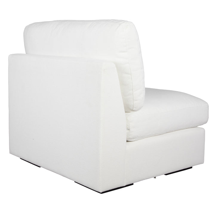 Uttermost Refuge Armless Arctic White Sofa