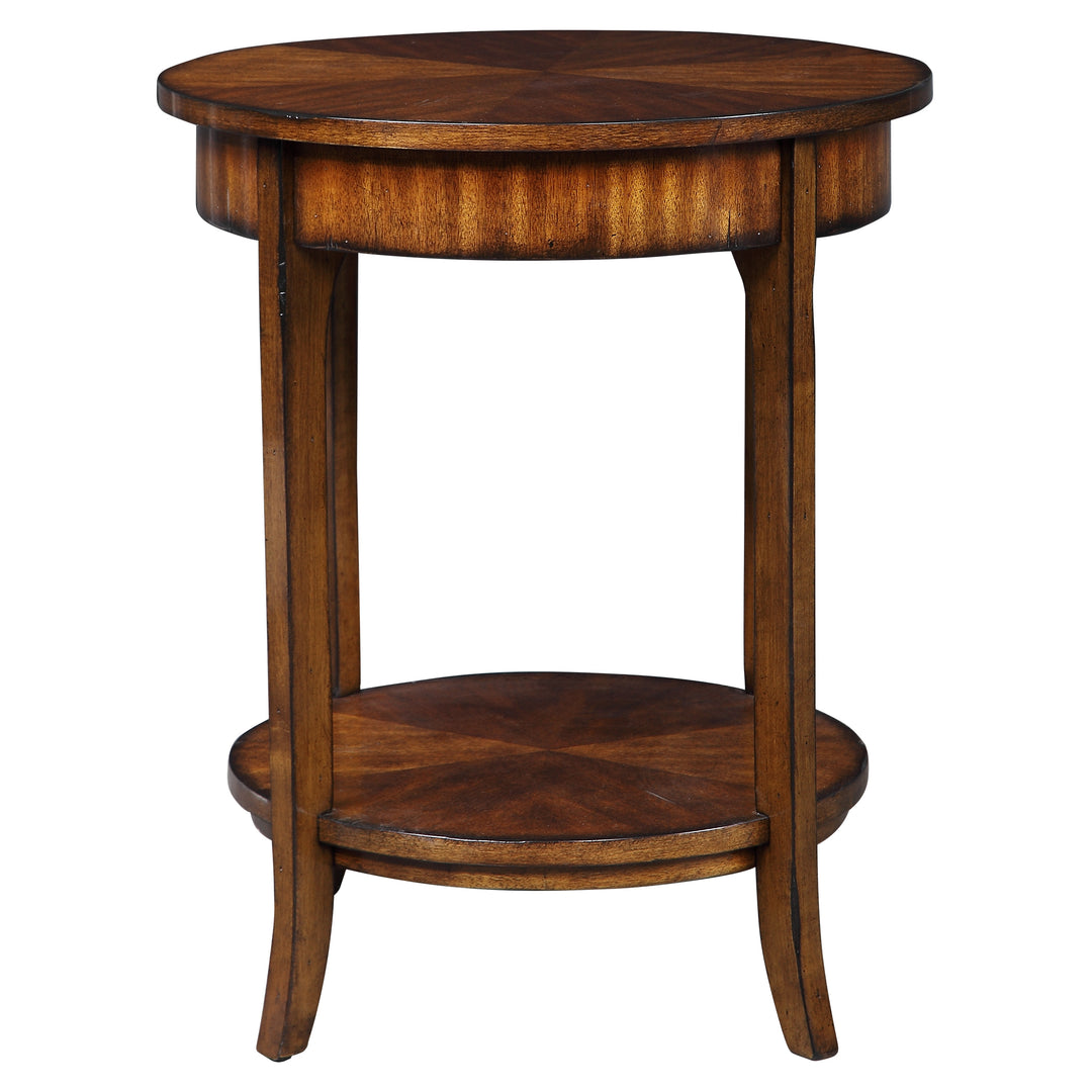 Uttermost Carmel Round Lamp Table