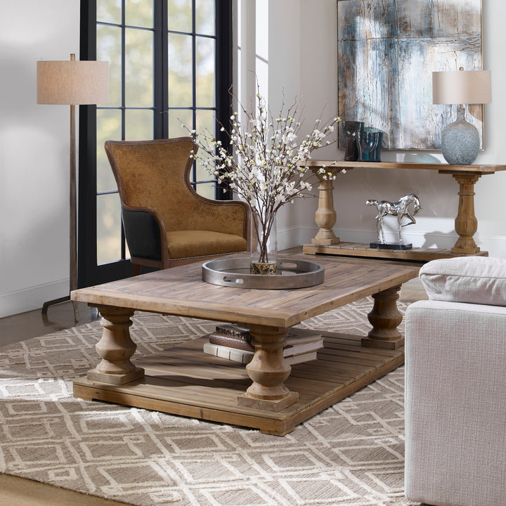 Uttermost Stratford Rustic Cocktail Table