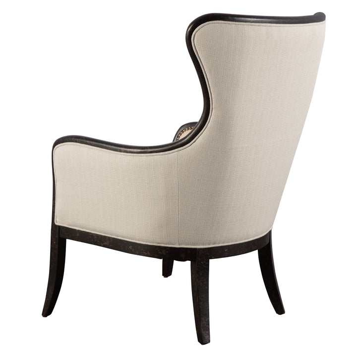 Uttermost Sandy Wing Back Armchair