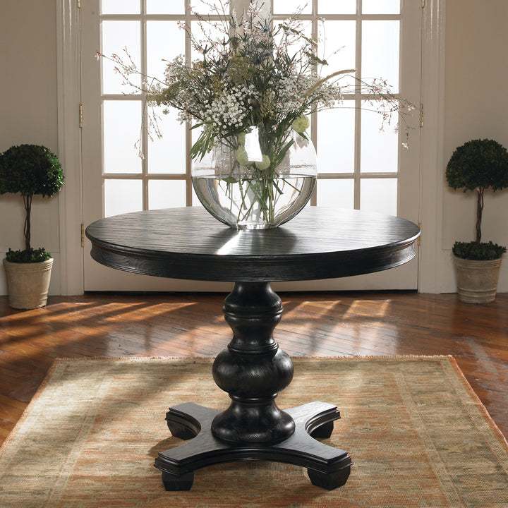 Uttermost Brynmore Wood Grain Round Table