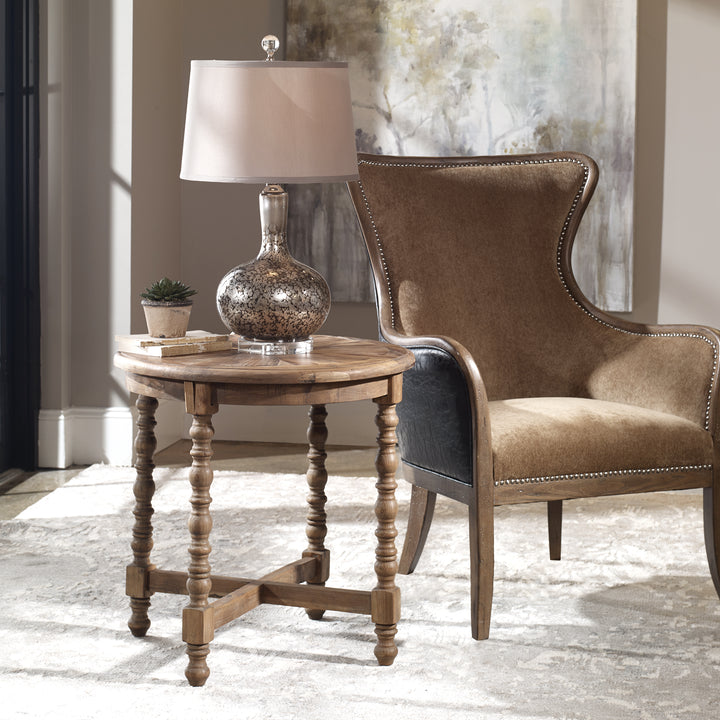 Uttermost Samuelle Wooden End Table