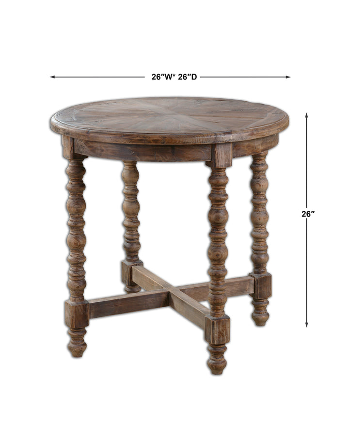 Uttermost Samuelle Wooden End Table