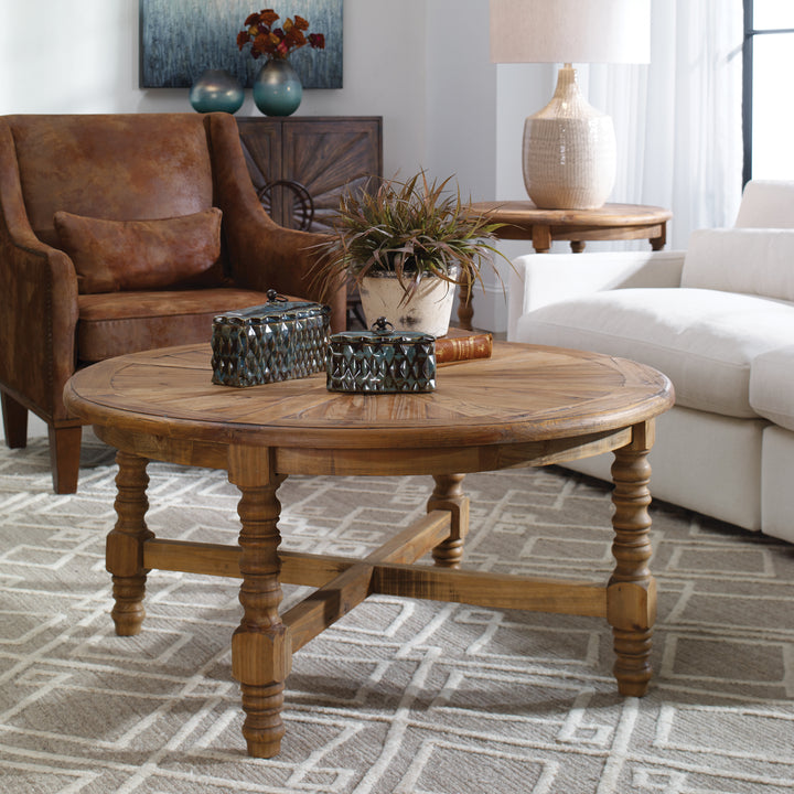 Uttermost Samuelle Wooden Coffee Table