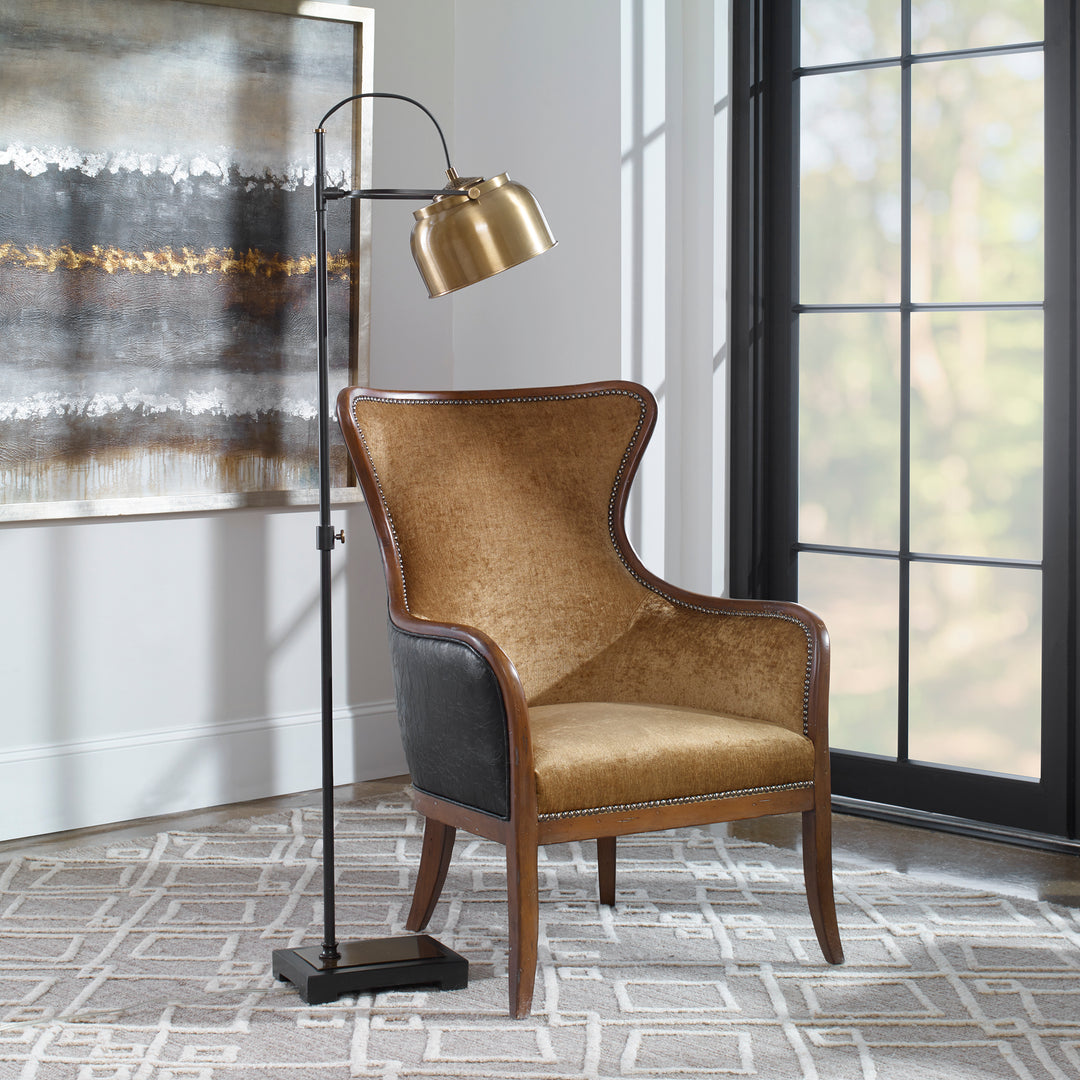 Uttermost Snowden Tan Wing Chair