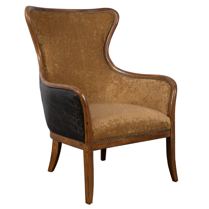 Uttermost Snowden Tan Wing Chair