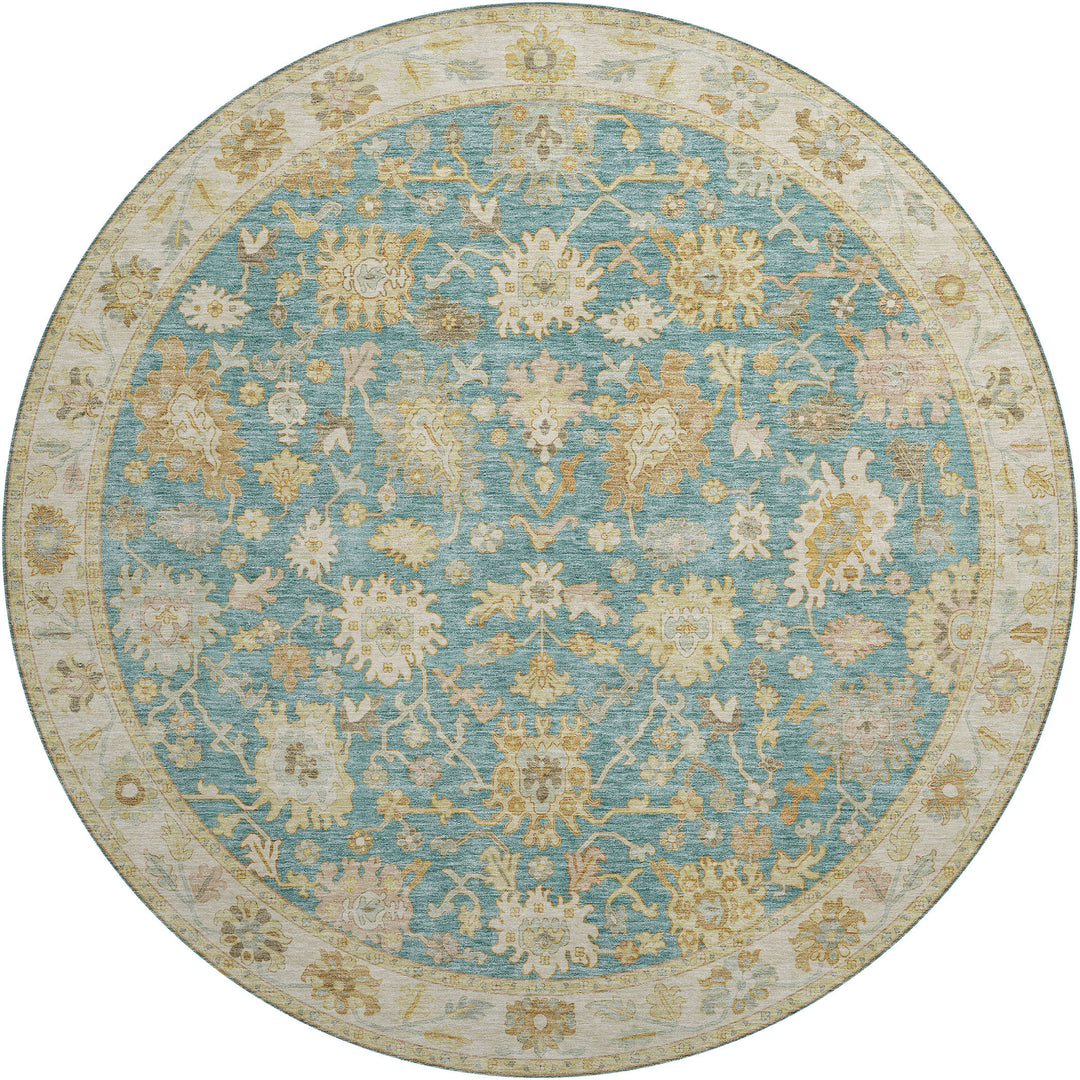 Teal HY2 Dalyn Hatay Area Rug