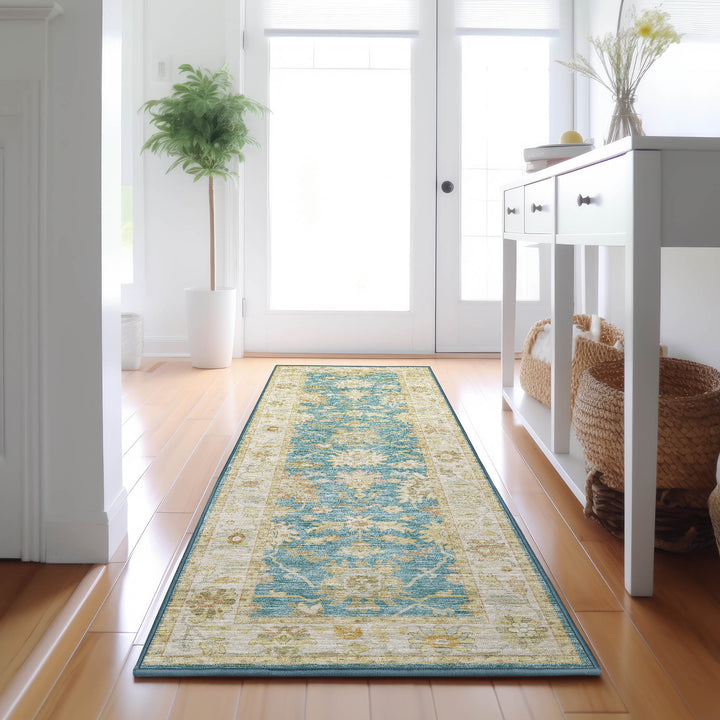 Teal HY2 Dalyn Hatay Area Rug