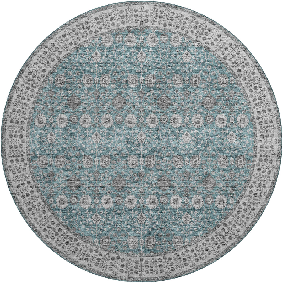 Teal HY8 Dalyn Hatay Area Rug