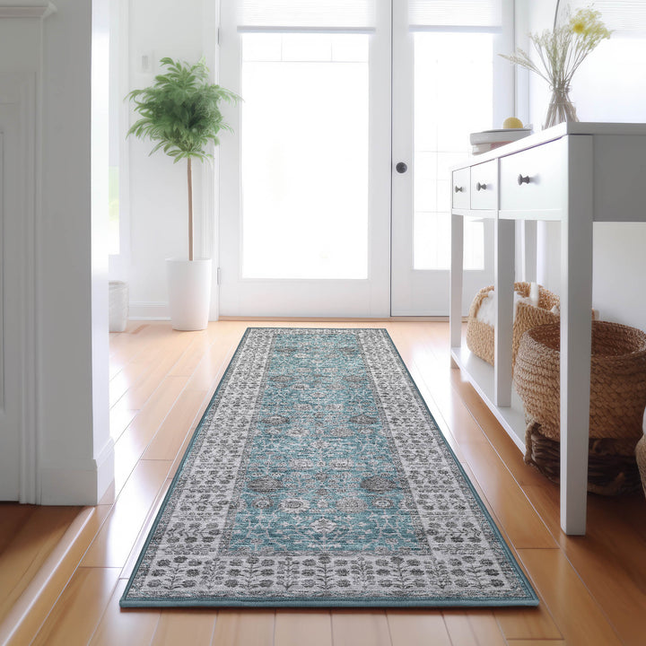 Teal HY8 Dalyn Hatay Area Rug