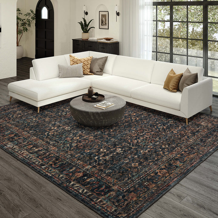 Midnight JC10 Dalyn Jericho Area Rug