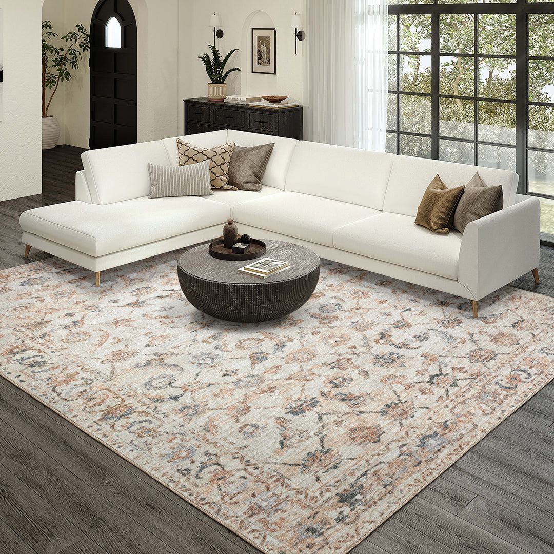 Linen JC4 Dalyn Jericho Area Rug