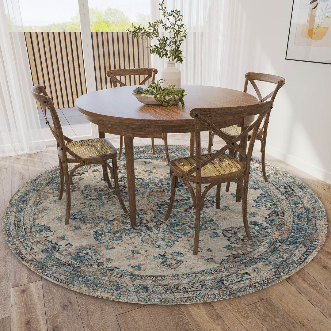 Linen JC6 Dalyn Jericho Area Rug