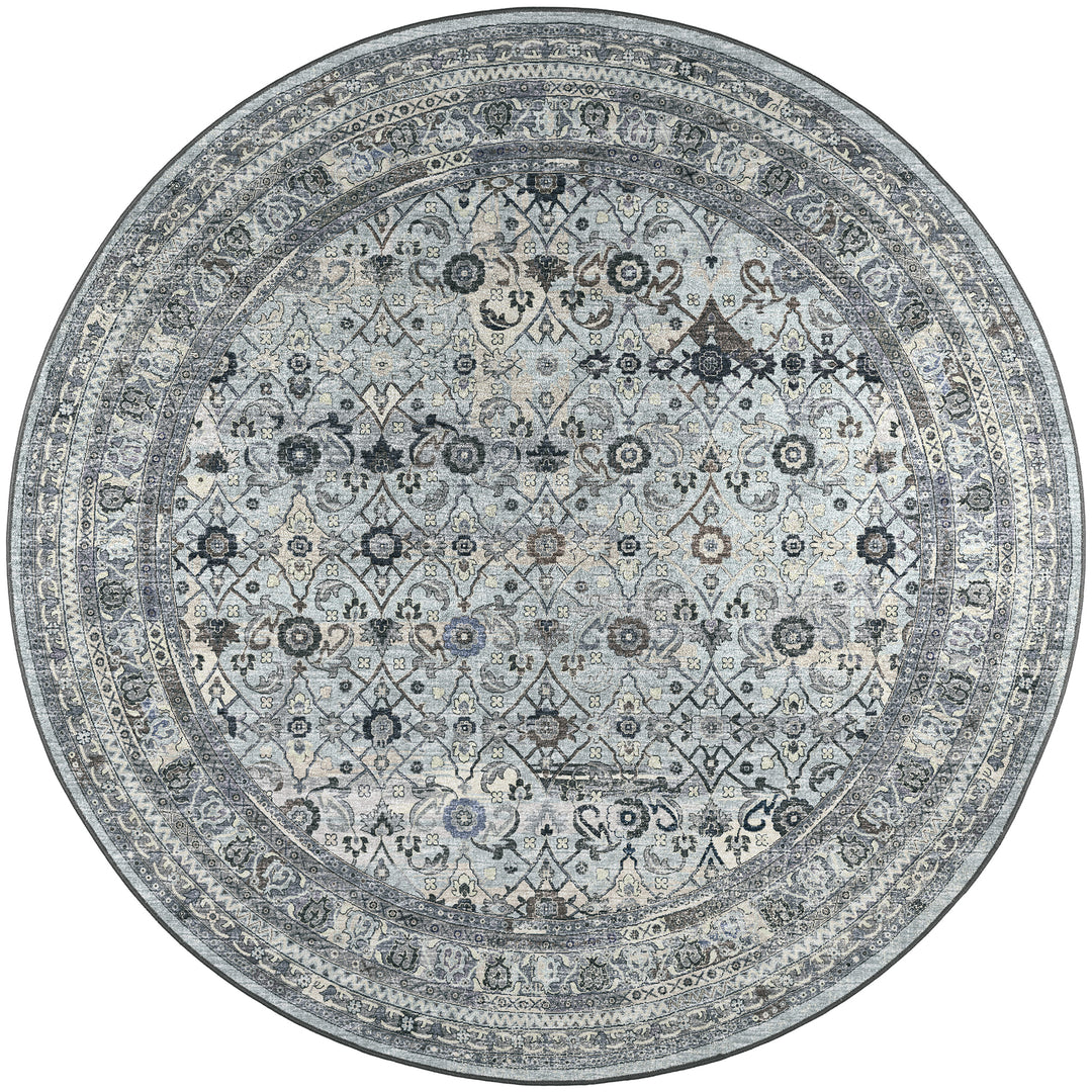 Pewter JC7 Dalyn Jericho Area Rug