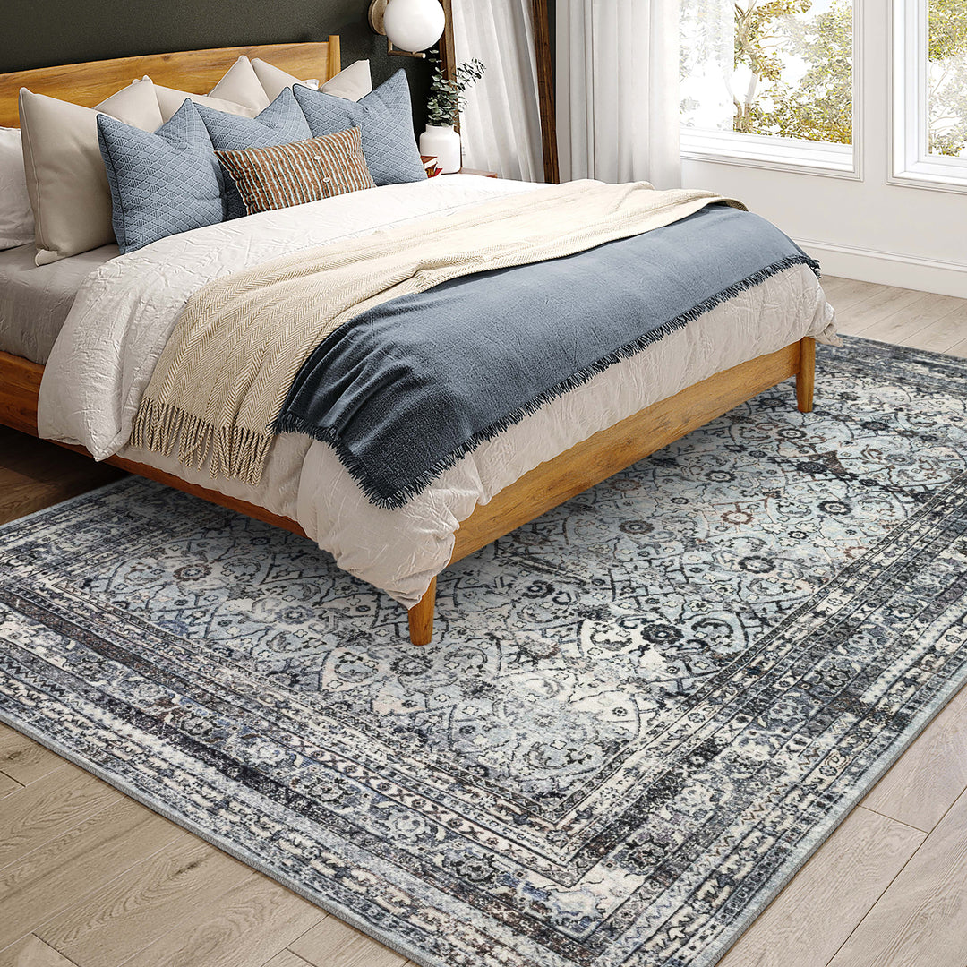 Pewter JC7 Dalyn Jericho Area Rug