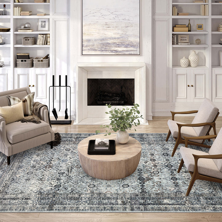 Pewter JC7 Dalyn Jericho Area Rug