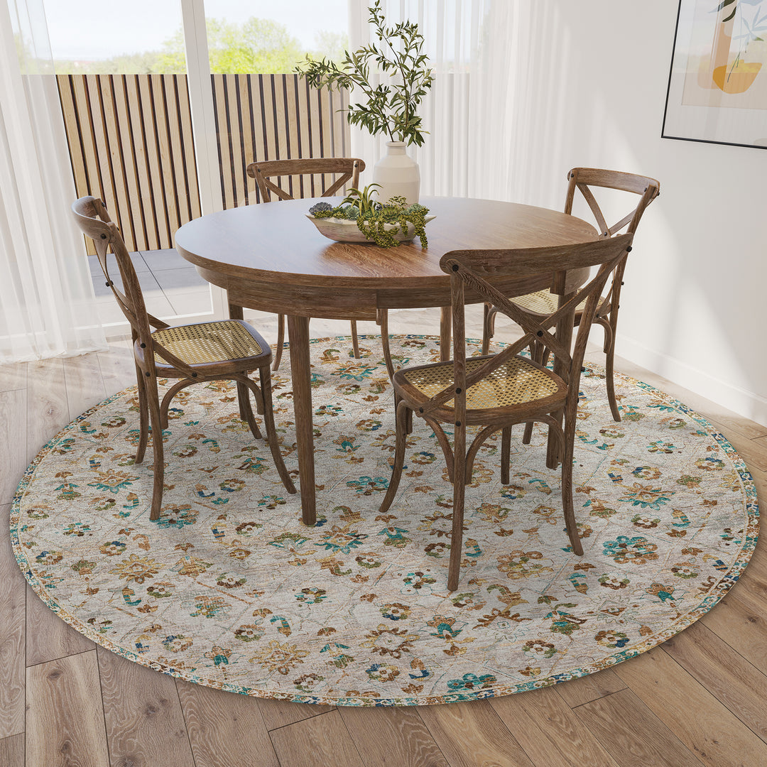 Parchment JC8 Dalyn Jericho Area Rug