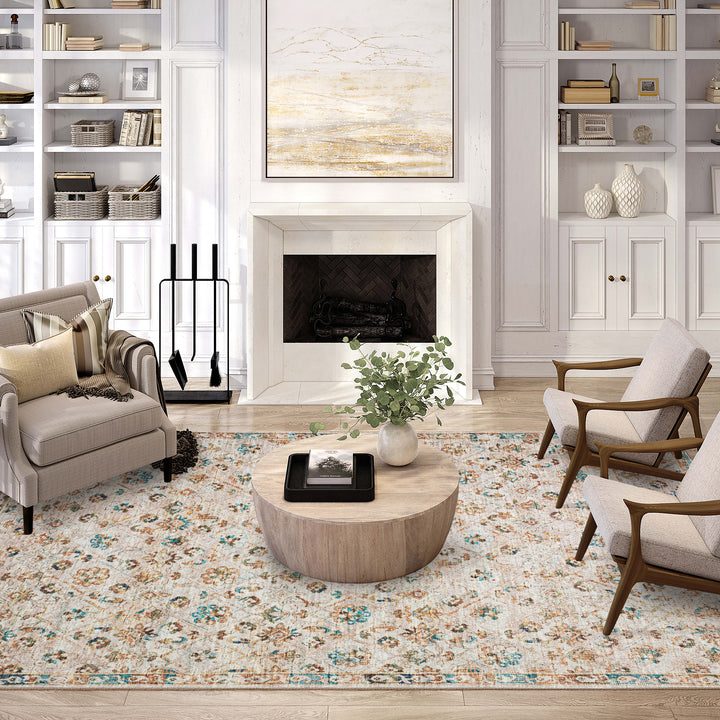 Parchment JC8 Dalyn Jericho Area Rug