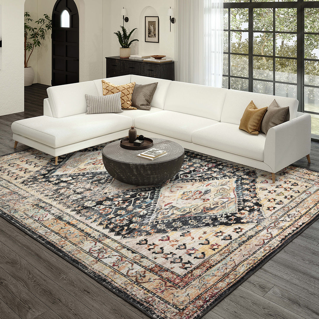 Midnight JC9 Dalyn Jericho Area Rug