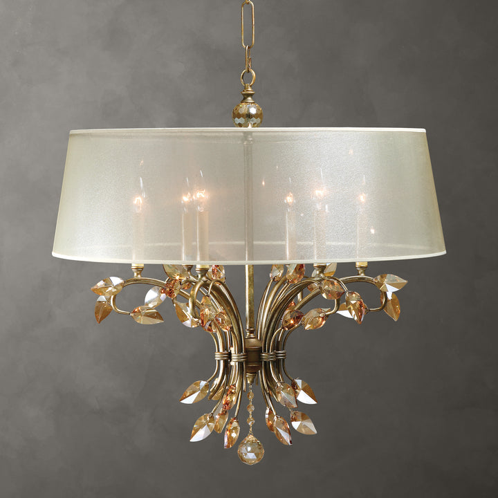 Uttermost Alenya 6 Lt Shade Chandelier