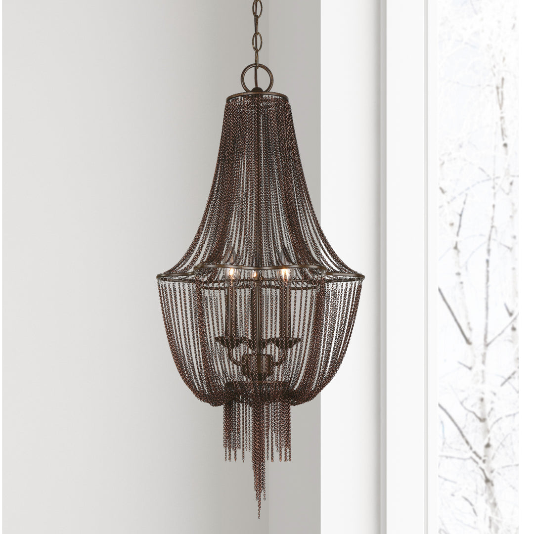 Uttermost Lezzeno 3 Chandelier