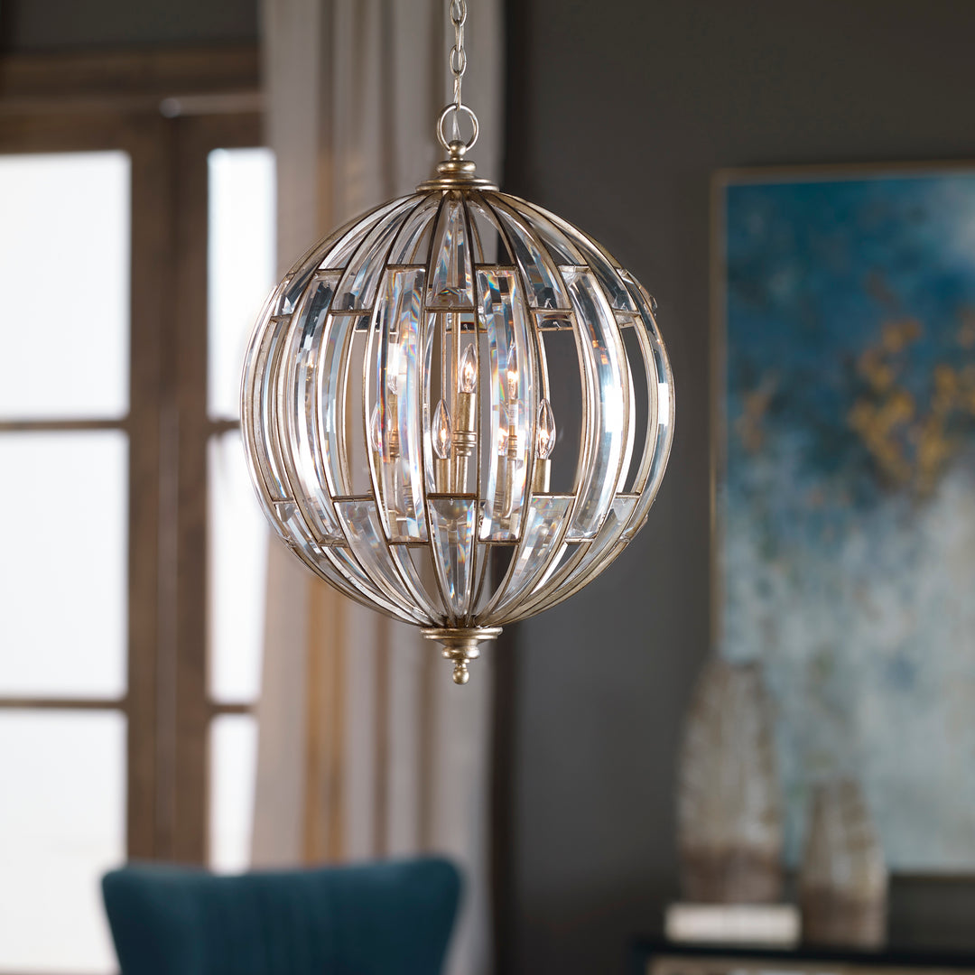 Uttermost Vicentina 6 Light Sphere Pendant