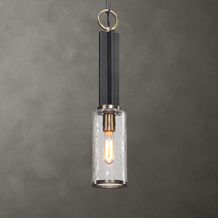 Uttermost Jarsdel 1 Light Industrial Mini Pendant