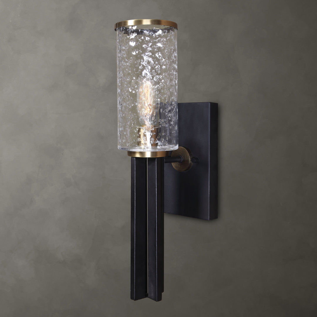 Uttermost Jarsdel 1 Industrial Sconce