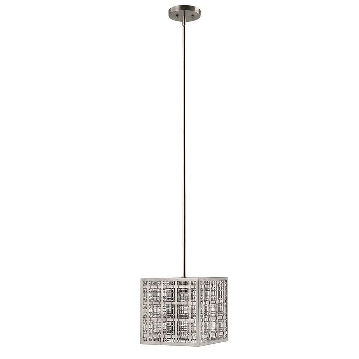 Uttermost Pendleton 1 Light Nickel Pendant