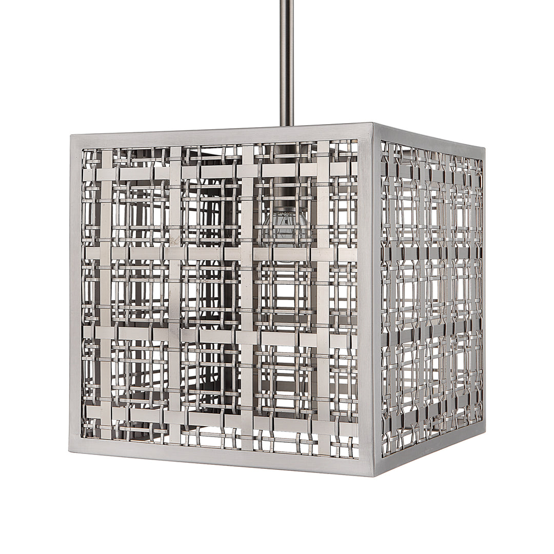 Uttermost Pendleton 1 Light Nickel Pendant