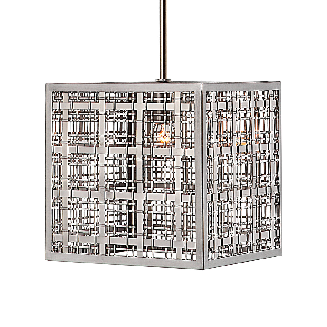 Uttermost Pendleton 1 Light Nickel Pendant