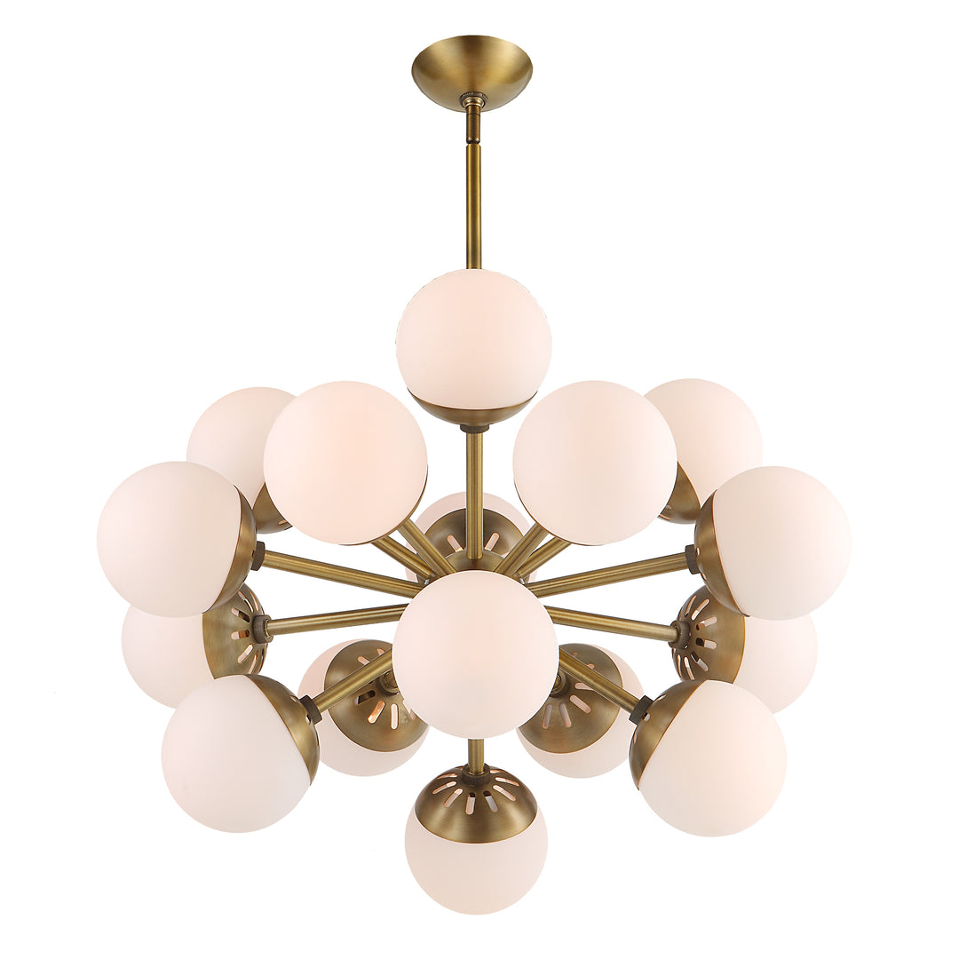 Uttermost Droplet 16 Light Sputnik Chandelier