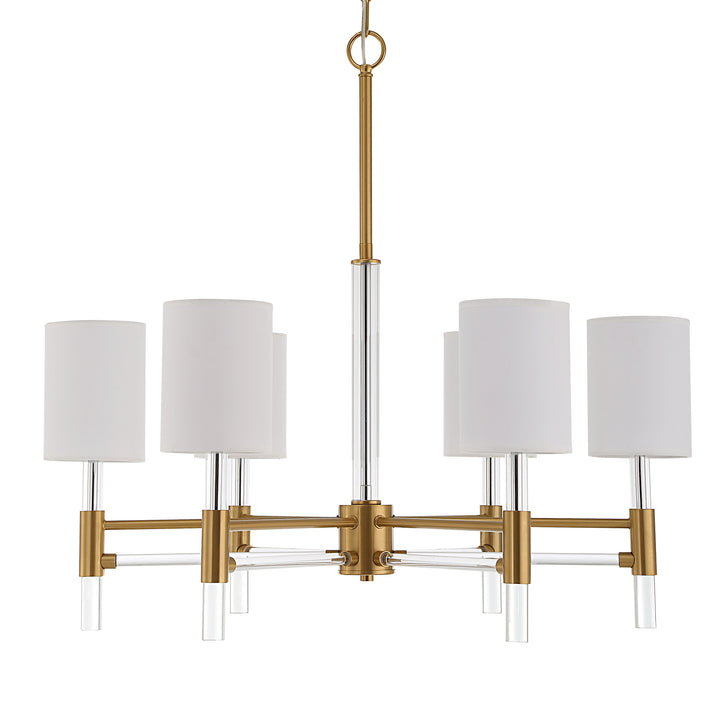 Uttermost Welkin 6 Light Modern Chandelier