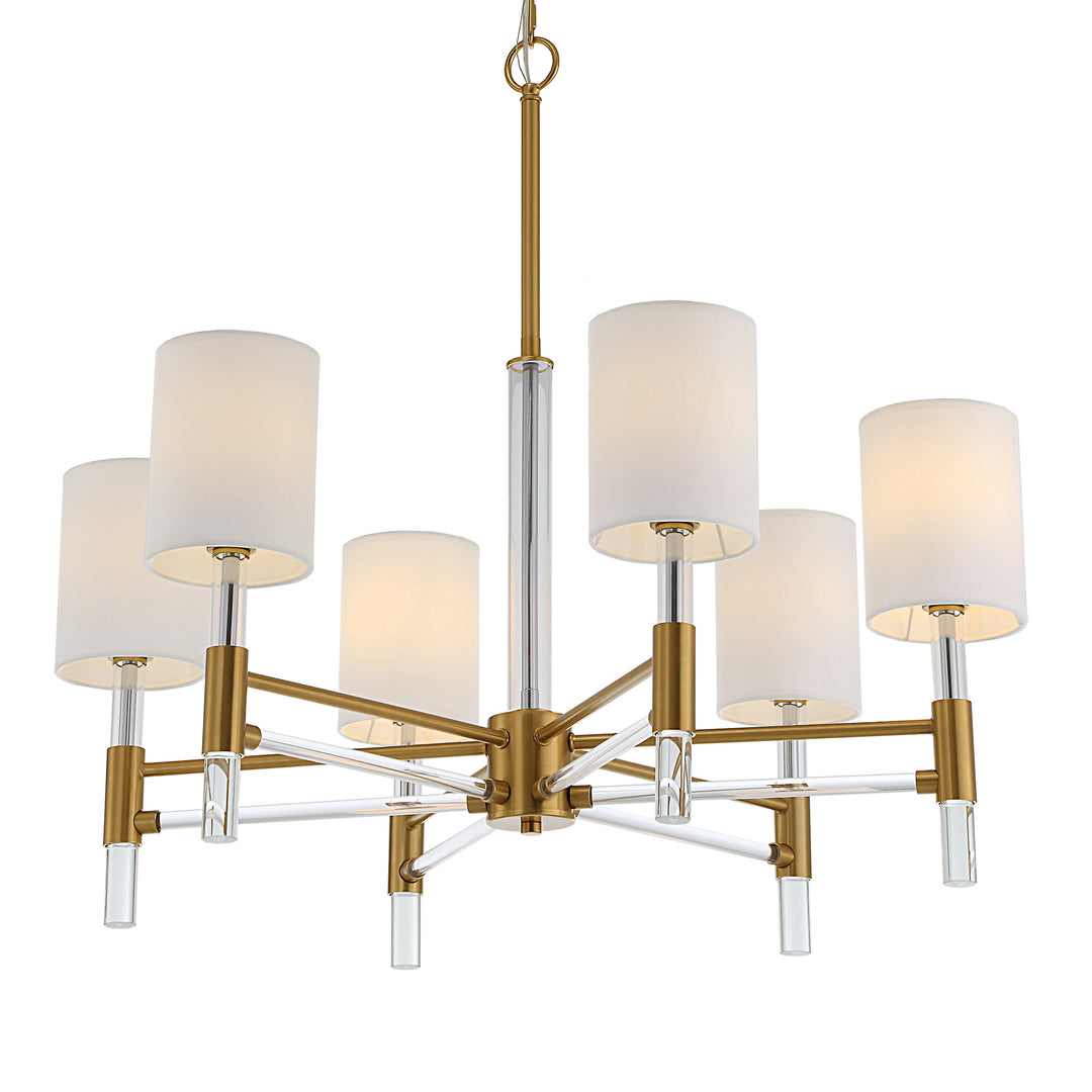 Uttermost Welkin 6 Light Modern Chandelier