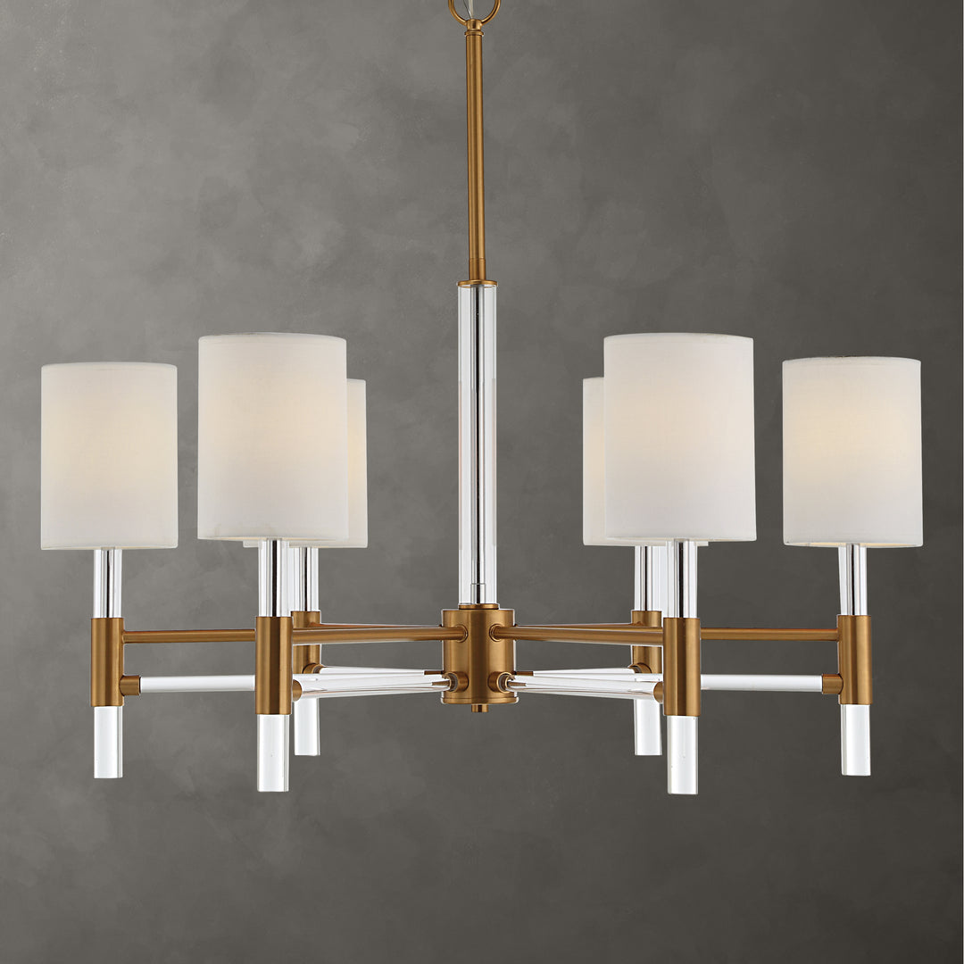 Uttermost Welkin 6 Light Modern Chandelier