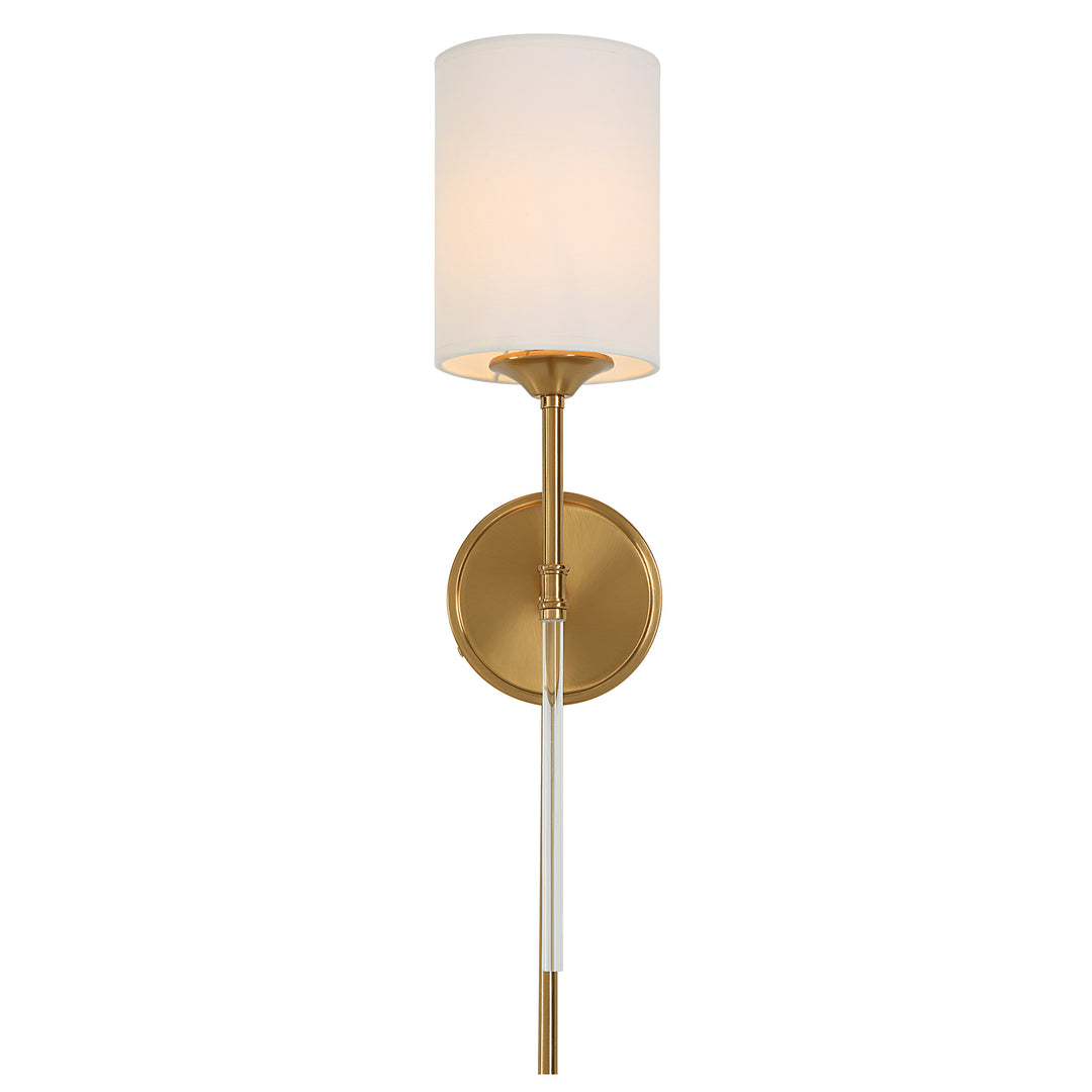 Uttermost Awyr 1 Light Brass Sconce