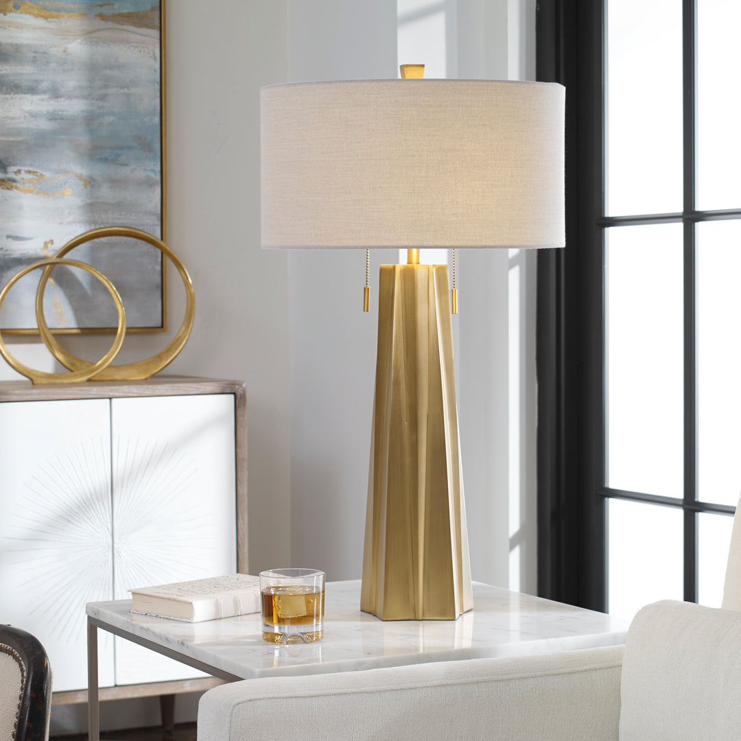 Uttermost Maris Gold Table Lamp