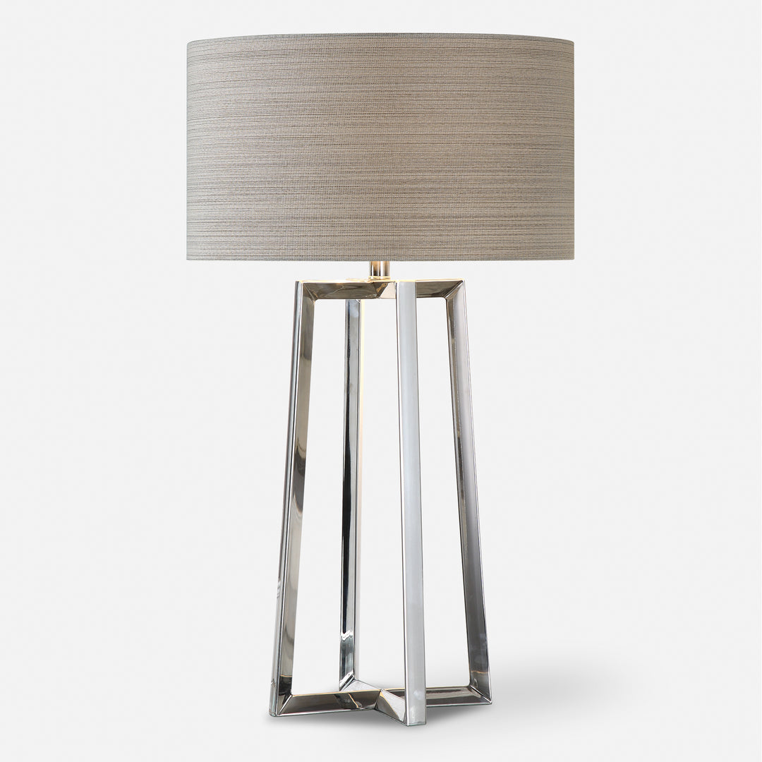 Uttermost Keokee Stainless Steel Table Lamp