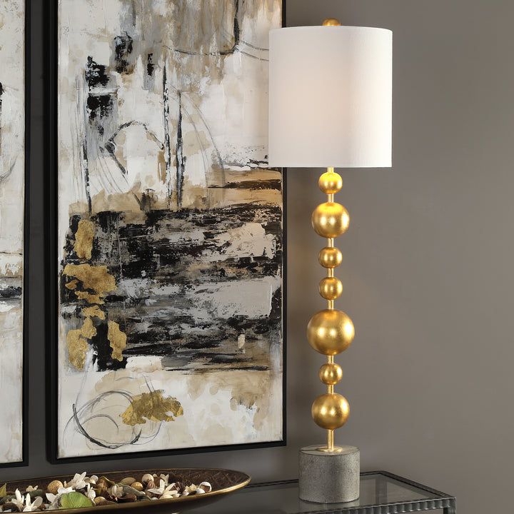 Uttermost Selim Gold Buffet Lamp