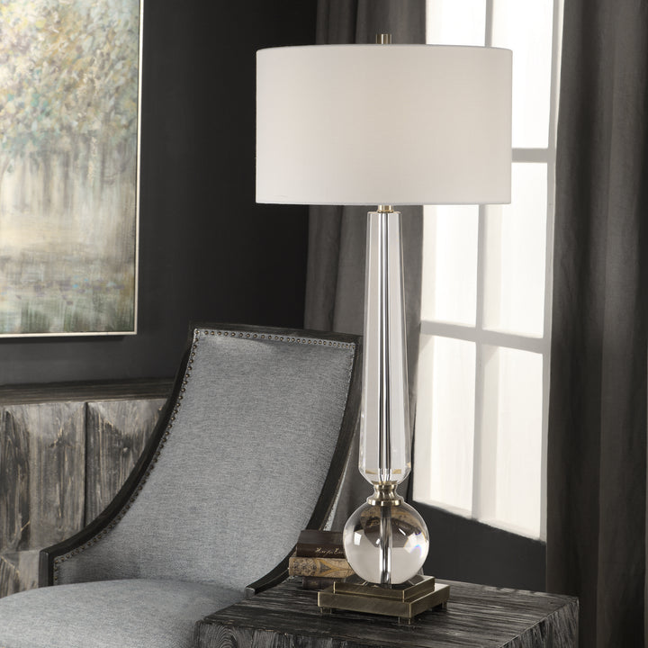 Uttermost Crista Crystal Lamp