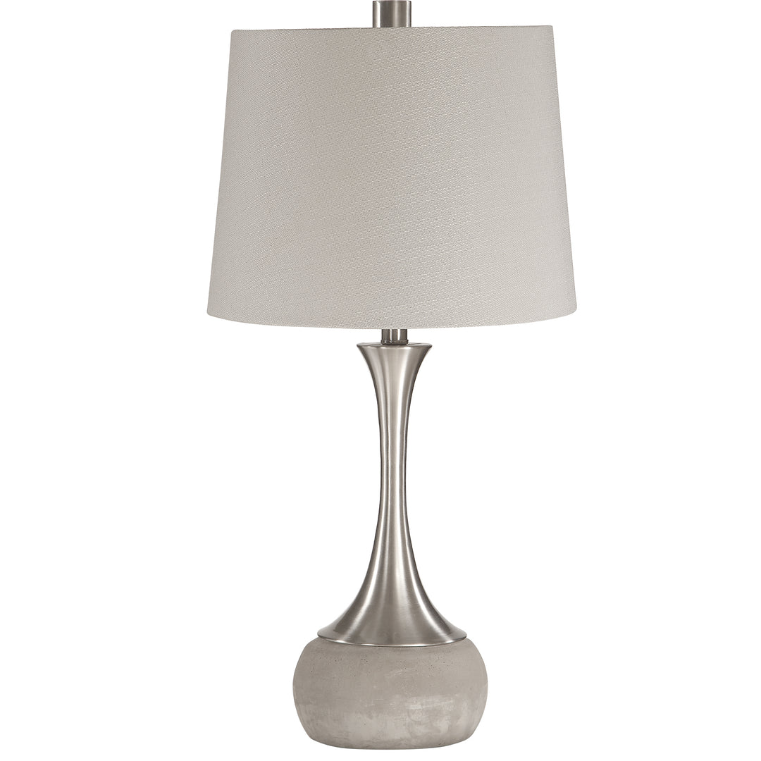 Uttermost Niah Brushed Nickel Lamp