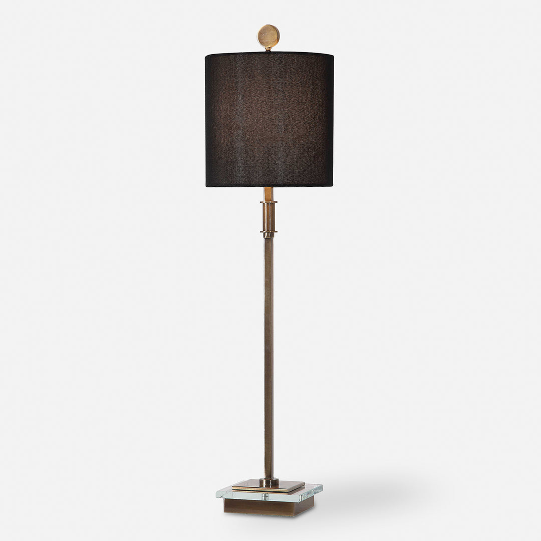 Uttermost Volante Antique Brass Table Lamp