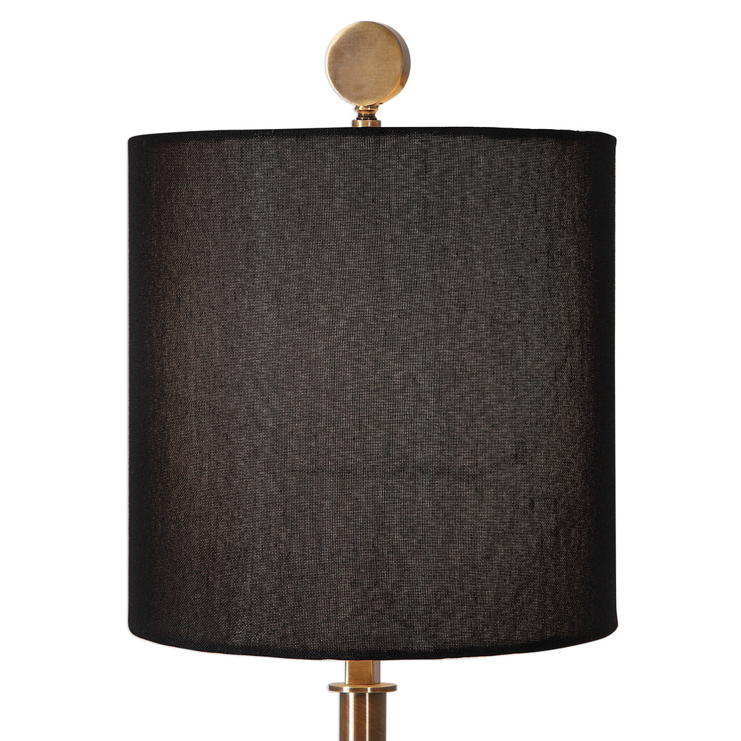 Uttermost Volante Antique Brass Table Lamp