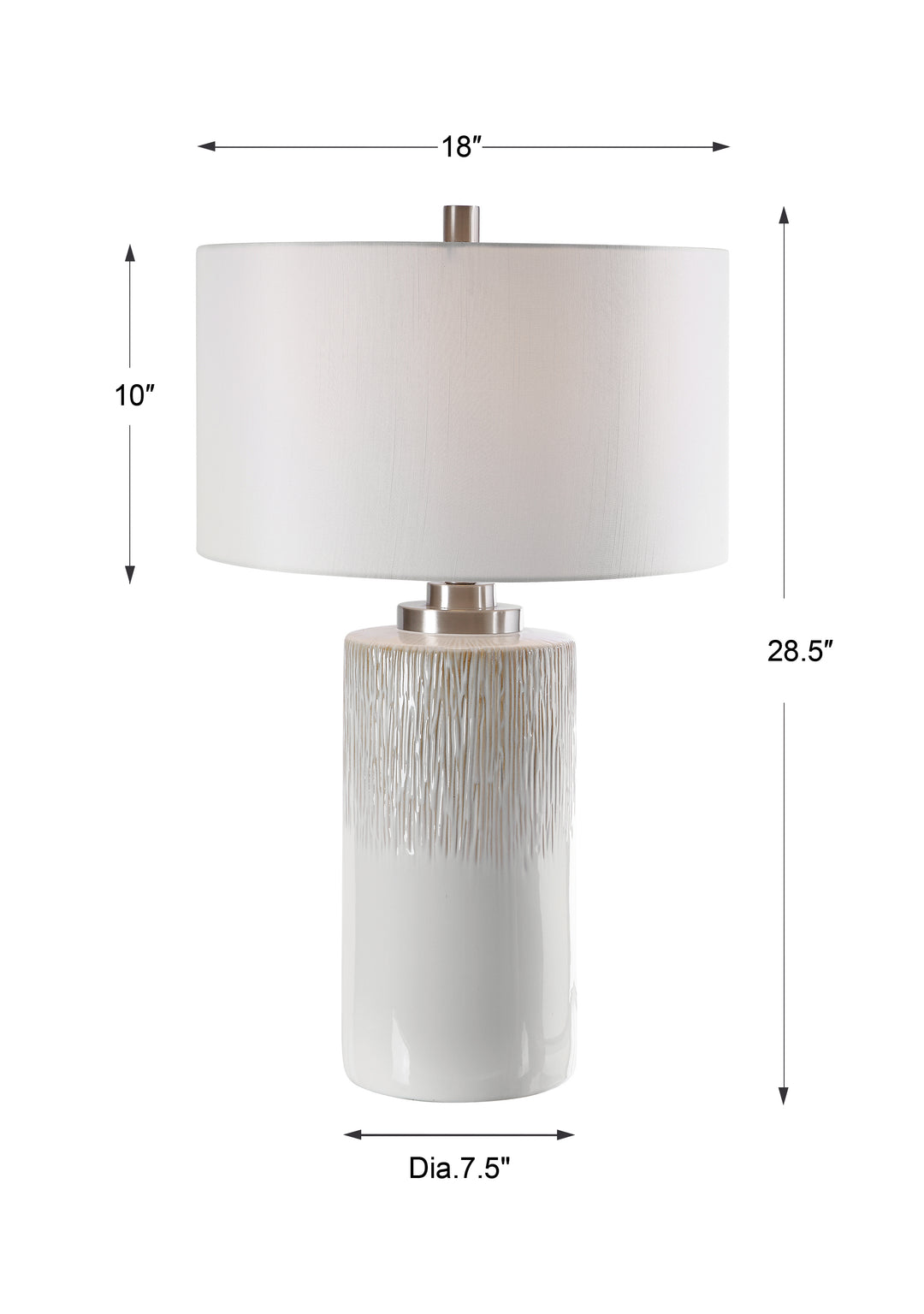 Uttermost Georgios Cylinder Table Lamp