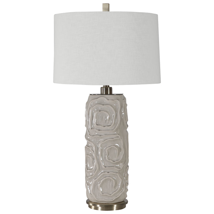 Uttermost Zade Warm Gray Table Lamp