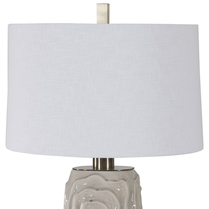 Uttermost Zade Warm Gray Table Lamp